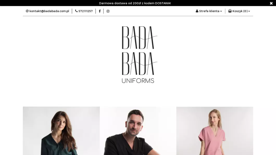 Bada Bada Uniforms - zrzut ekranu