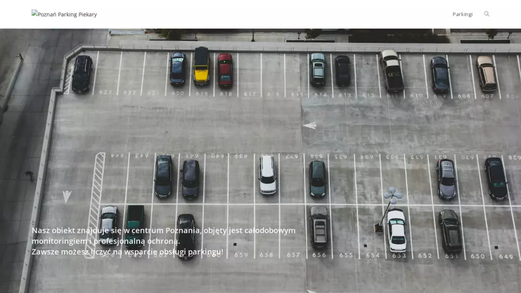 Parking Poznań Piekary - zrzut ekranu