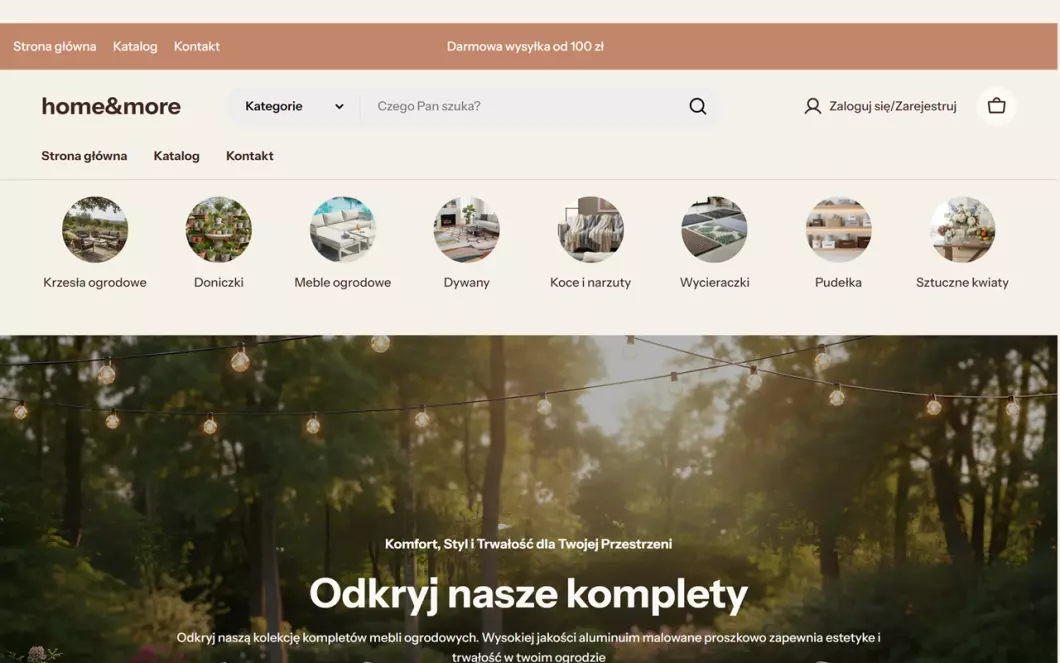 Wyposażenie domu | Home And More - zrzut ekranu