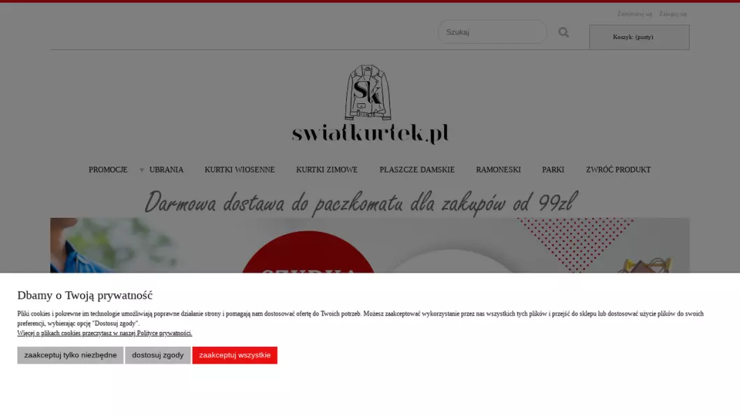 Kurtki damskie | Sklep internetowy Światkurtek.pl - zrzut ekranu